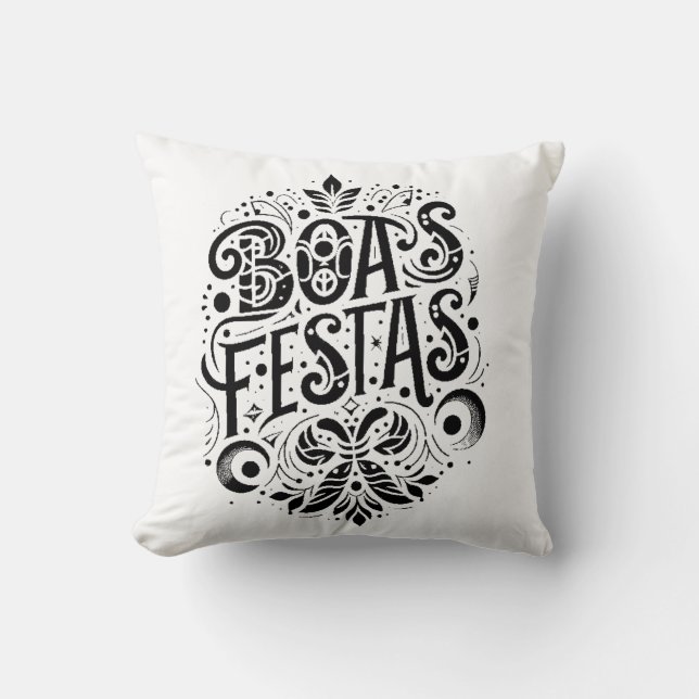 Coussin Boas Festas (Recto)