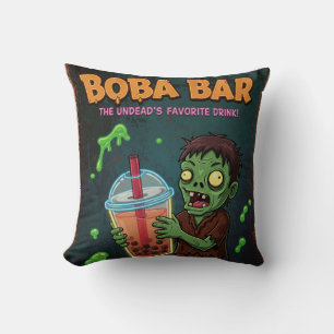 Coussin Boba Bar – La boisson préférée des morts-vivants !