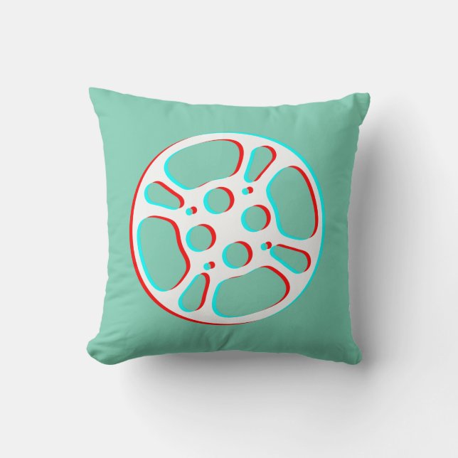 Coussin Bobine de film/coussin bobine de film (frange de (Recto)
