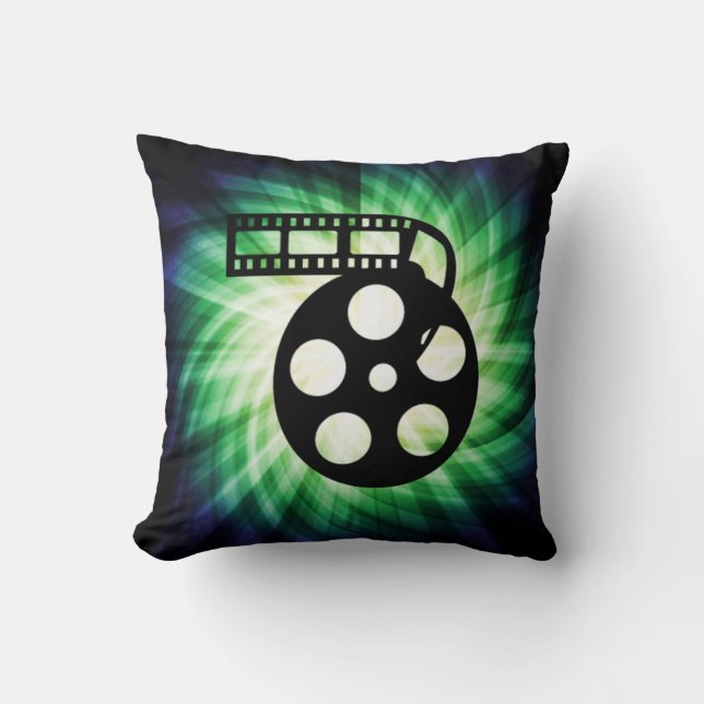 Coussin Bobine de pellicule cinématographique fraîche (Recto)