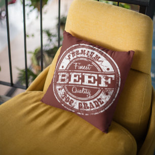 Coussin Boeuf de qualité supérieure - Couleurs foncées