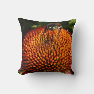 Coussin Bogue sur la fleur