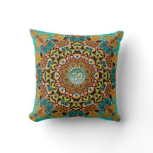 Bohemian Batik Mandala OM Yoga