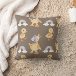 Coussin Boho in Neutrals : Baby Ducks Nursery