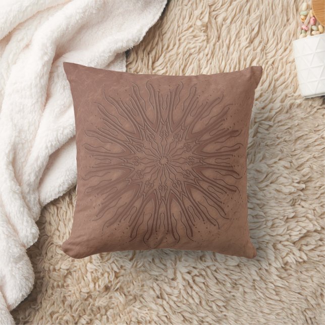 Coussin BOHO Lifestyle Sunburst Mandala (Couverture)