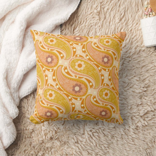 Coussin Boho Paisley (Couverture)