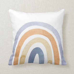 Coussin Boho Rainbow Pastel Bisque Lavande
