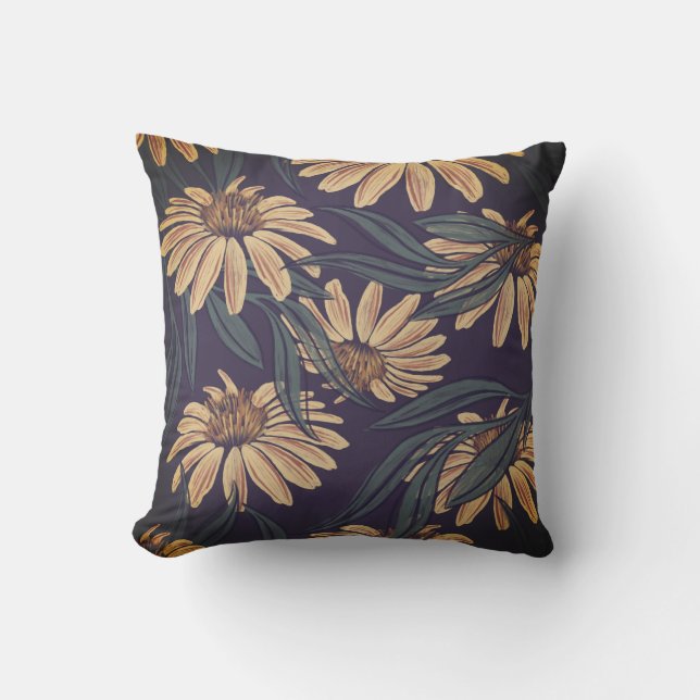 Coussin Boho Summer Daisies (Recto)