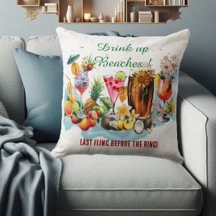 Coussin Boire jusqu'à épuisement Cocktail de fruits de pla