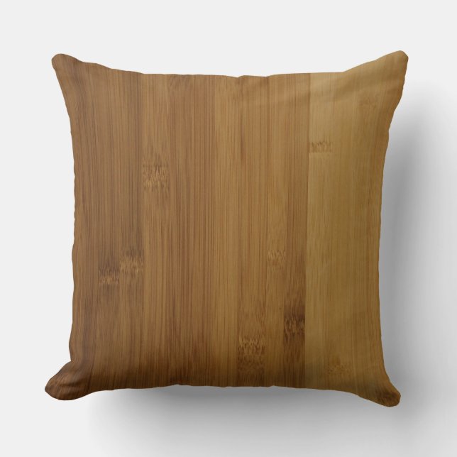 Coussin Bois de bambou (Recto)