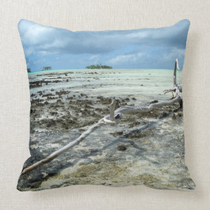 Coussin Bois mort dans le carreau Pacifique