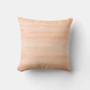 Coussin Bois motif surface en bois rétro