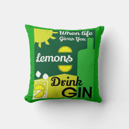 Coussin Boissons Gin | Love Gin | Décor | Service de barre