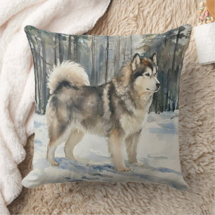 Coussin Boîte à bijoux Alaskan Malamute