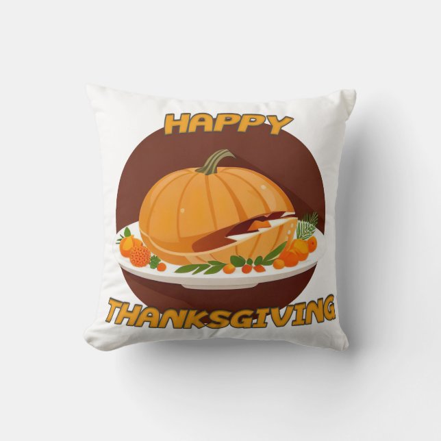 Coussin bon thanksgiving (Recto)