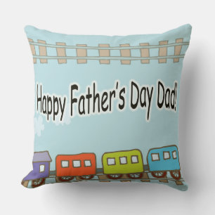 Coussin Bon train de Fêtes des pères