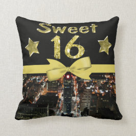 Coussin Bonbon de scintillement 16 à étoiles dans des