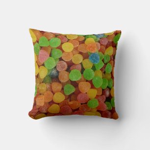 Coussin Bonbons Colorés Gumdrops