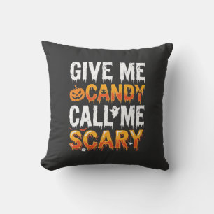 Coussin Bonbons Halloween Création Fantôme Effrayant_1
