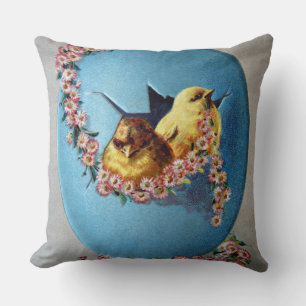 Coussin Bonjour à Pâques 1909