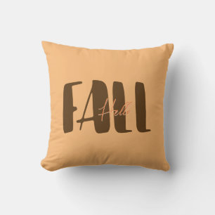 Coussin Bonjour automne