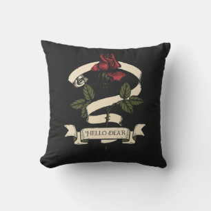 Coussin Bonjour classique cher