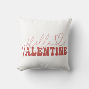 Coussin Bonjour Valentine