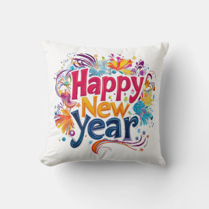 Coussin Bonne année