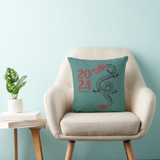 Coussin Bonne année 2024 (Chaise)
