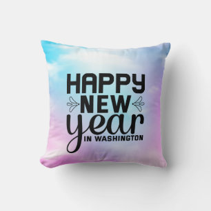 Coussin Bonne année à Washington-54688