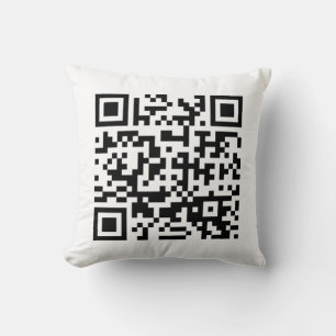 Coussin Bonne année ! — Code QR