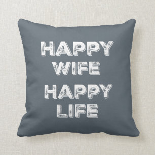 Coussin Bonne Femme Bonne Vie