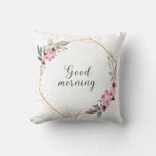 Coussin bonne matinée