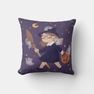 Coussin Bonne Sorcière Halloween & Fantômes