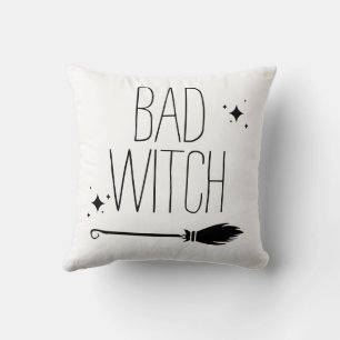 Coussin Bonne sorcière mauvaise sorcière Halloween Éffraya