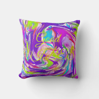 Coussin Bonnes vibrations