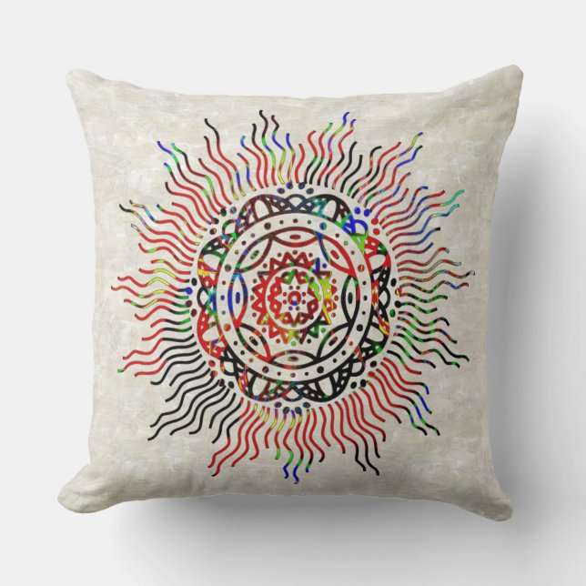 Coussin Bonnes vibrations (Recto)