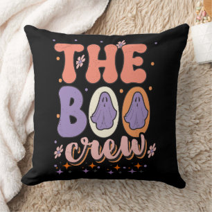 Coussin Boo Crew Halloween Famille Correspondant Jeu Oreil