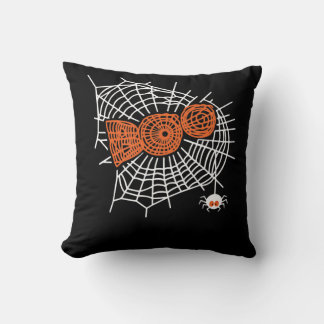 Coussin Boo Spider Web Funny mignon Spider Web Graphique