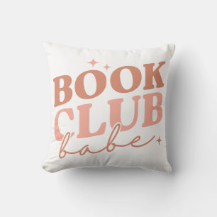 Coussin Book Club Babe