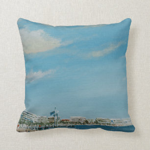 Coussin Bord de mer de Cannes 2014
