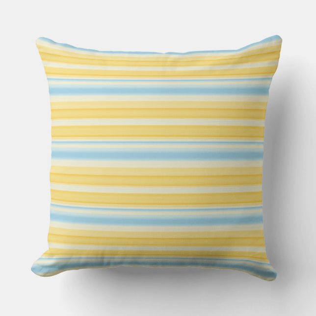 Coussin Bord de mer Stripes 01 (Recto)