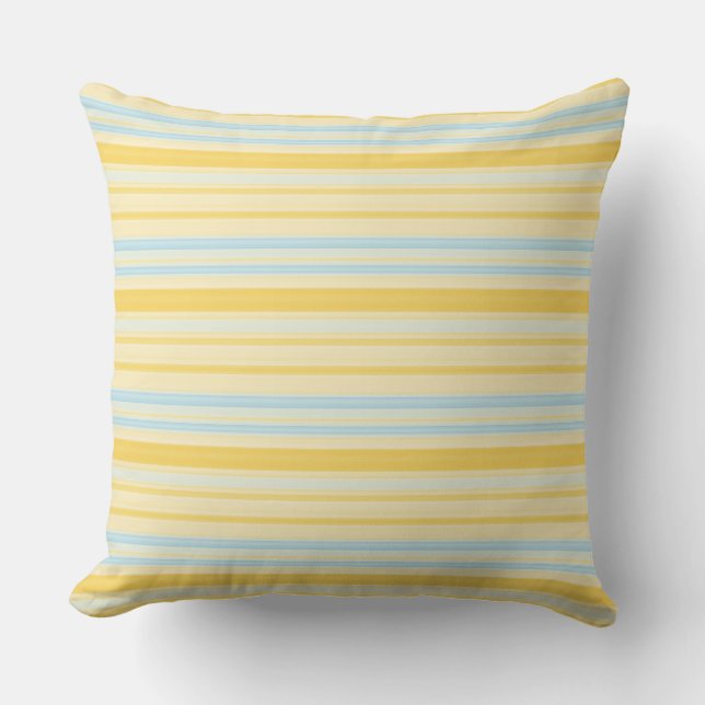 Coussin Bord de mer Stripes 04 (Recto)