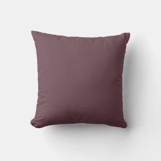 Coussin Bordeaux Rouge Foncé Violet Uni 2027