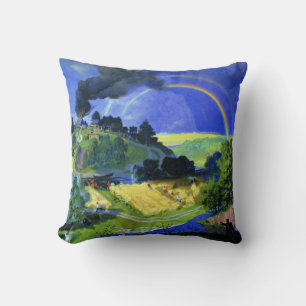 Coussin Boris Kustodiev, après la tempête,