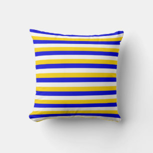 Coussin Bosnie Herzégovine Uruguay drapeau rayures pays pa