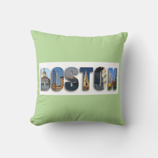 Coussin Boston Massachusetts City Travel Photos (Recto)