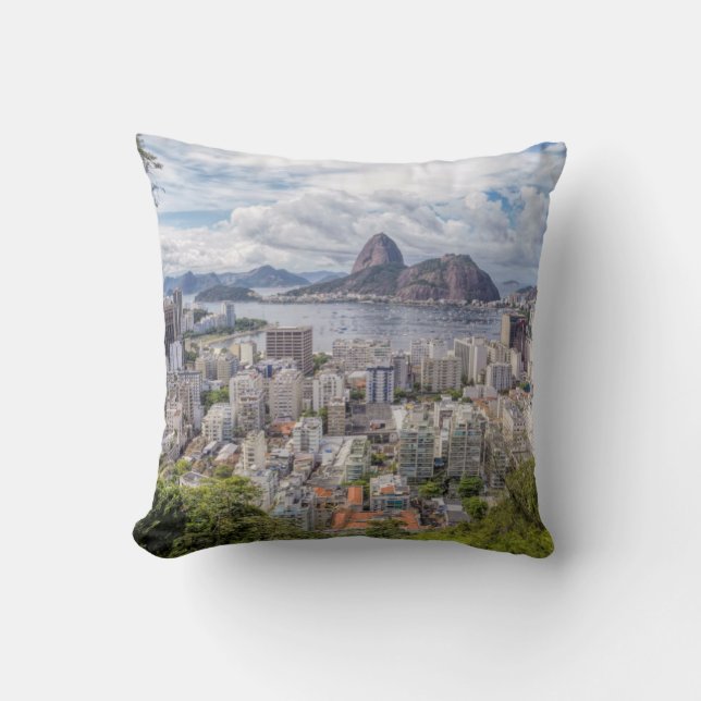 Coussin Botafogo avec le pain de sucre (Recto)