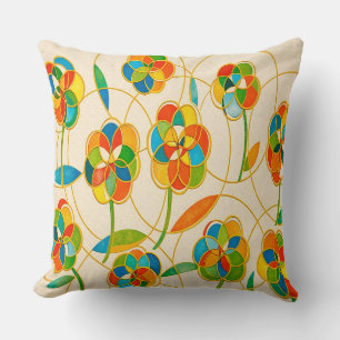 Coussin Botanique Néon