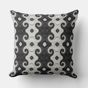 Coussin Boucles auriculaires en diamant Abstrait Motif Ore